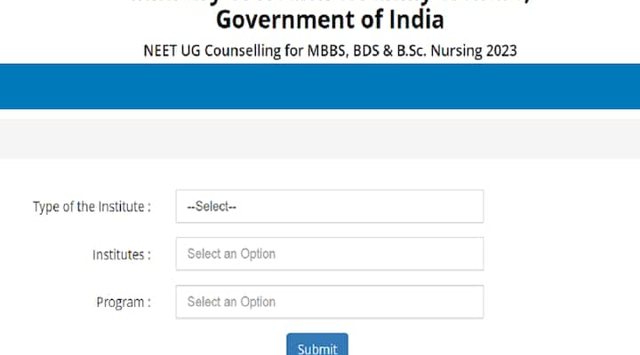 NEET UG 2023 Counselling: Medical Colleges List, Information Bulletin Released On mcc.nic.in