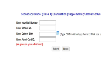 CBSE 10th Compartment Result 2023 Declared On cbseresults.nic.in, Check Direct Link