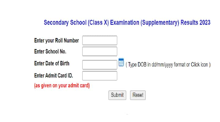 CBSE 10th Compartment Result 2023 Declared On cbseresults.nic.in, Check Direct Link