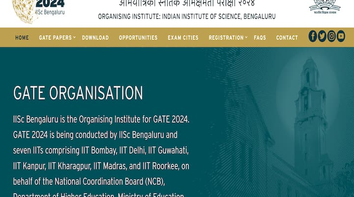 GATE 2024: Application Process Begins Today On gate2024.iisc.ac.in - Here’s How To Apply