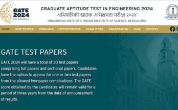 GATE 2024 From February 3, Exam Schedule Released On gate2024.iisc.ac.in