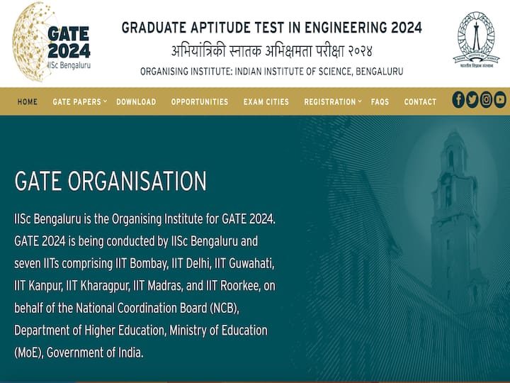 GATE 2024: Registrations Start On gate2024.iisc.in – Know How To Apply And Different Particulars