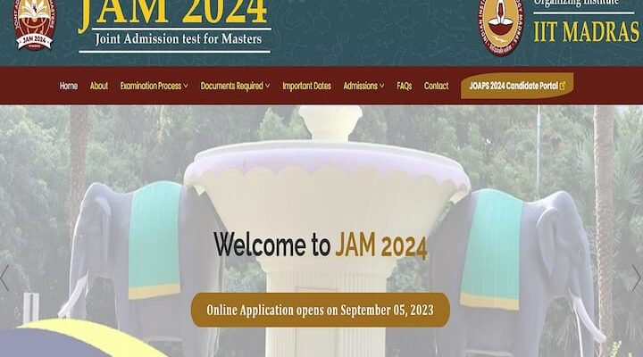 JAM 2024 Information Brochure Released, Check Exam Details