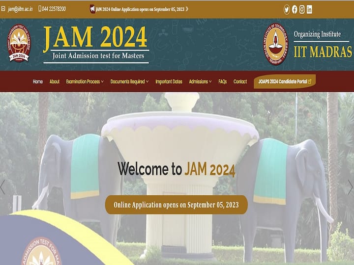 JAM 2024 Info Brochure Launched, Examine Examination Particulars News