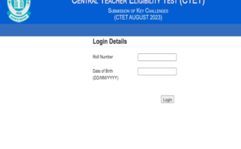 CBSE CTET Reply Key Problem Window 2023 Closing In the present day On ctet.nic.in – See Particulars