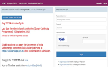 IGNOU Admissions 2023: July 2023 Registrations Closing Today, Apply Now