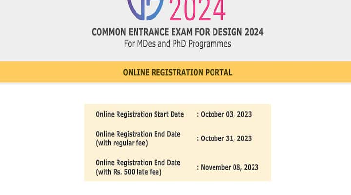 CEED 2024: Registrations Begin On ceed.iitb.ac.in, Apply By October 31