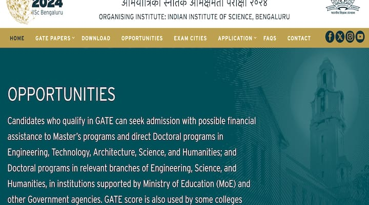 GATE 2024: IISc Bengaluru Begins Software Correction Facility On gate2024.iisc.ac.in