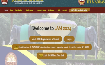 IIT JAM 2024: Application Correction To Begin November 24