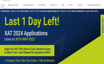 XAT 2024: Final date To Register At the moment, Apply Now On xatonline.in