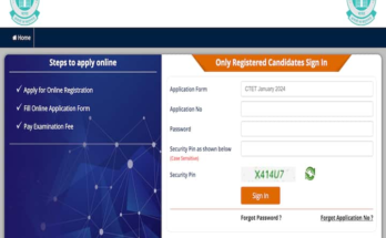 CBSE CTET January 2024: Utility Correction Begins On ctet.nic.in