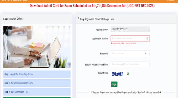 UGC NET December 2023 Admit Card Released - Download Here