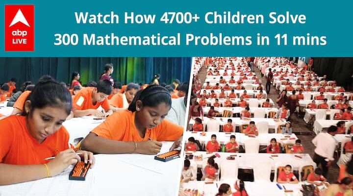 4700+ Kids Fixing 300 Mathematical Issues Beneath 11 Minutes | SIP Prodigy India 2023 |ABP Dwell