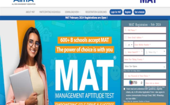 AIMA MAT February 2024 Exam: Registration Process Begins On mat.aima.in - Here’s How To Apply