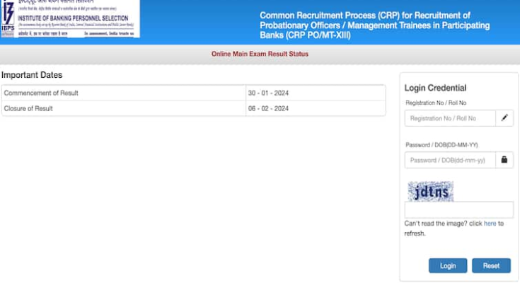 IBPS PO Mains Consequence 2023 Launched On ibps.in – Verify Direct Hyperlink Right here