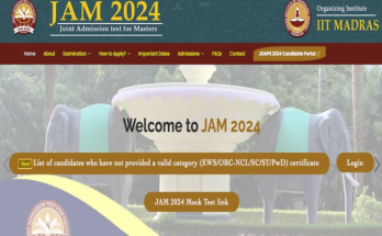 IIT JAM Admit Card 2024 To Release Tomorrow On jam.iitm.ac.in