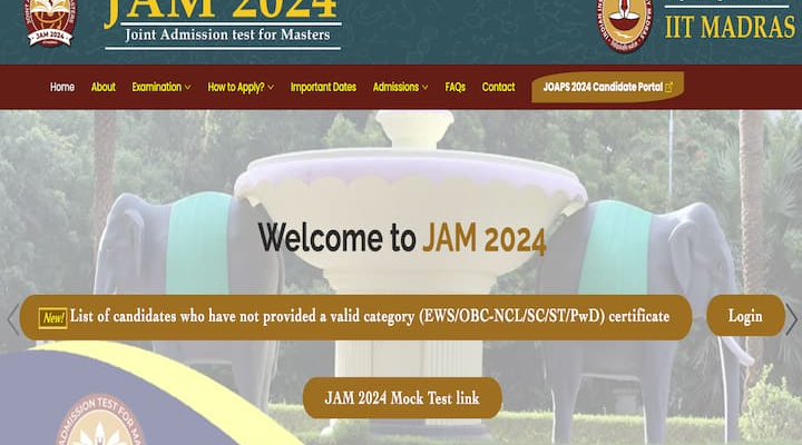 IIT JAM Admit Card 2024 To Release Tomorrow On jam.iitm.ac.in