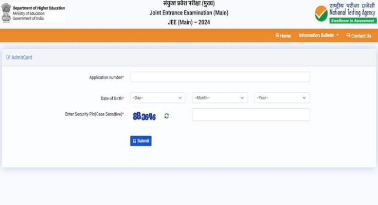 JEE Predominant Admit Card 2024: Corridor Ticket For B.Arch. B.Planning Launched On jeemain.nta.ac.in