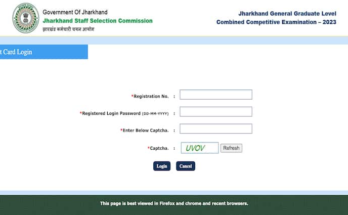 JGGLCCE Admit Card 2024 Launched On jssc.nic.in – Obtain Corridor Ticket Right here